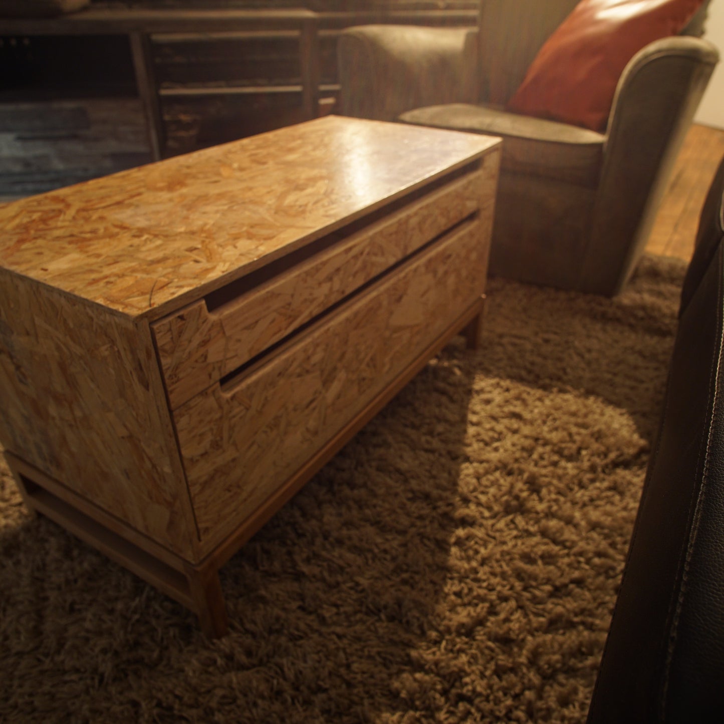 OSB Rectangle coffee table