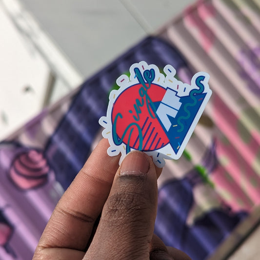 SINGLE AF | Beach Vibes Sticker